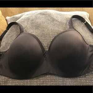 Playtex Body Revelations Black 42DD Bra GUC